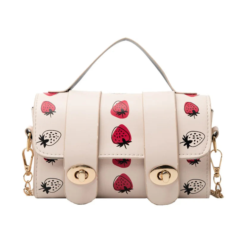 Small Square Bag Flap Chain Shoulder Bag