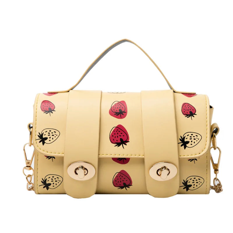 Small Square Bag Flap Chain Shoulder Bag