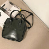 PU Leather Women Shoulder Messenger Bags Retro Ladies Tote Purse Handbags