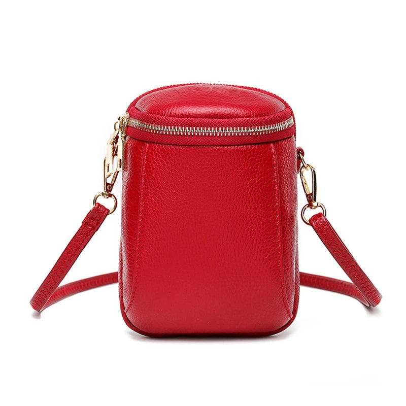 PU Leather Women Shoulder Bags Brands Mini Female Mobile Phone Bag