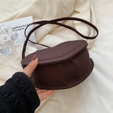 Classic Style Women Passenger Bag Handbag Adjustable Straps