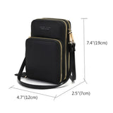 PU Crossbody Cell Phone Bag for Women Ladies Handbags