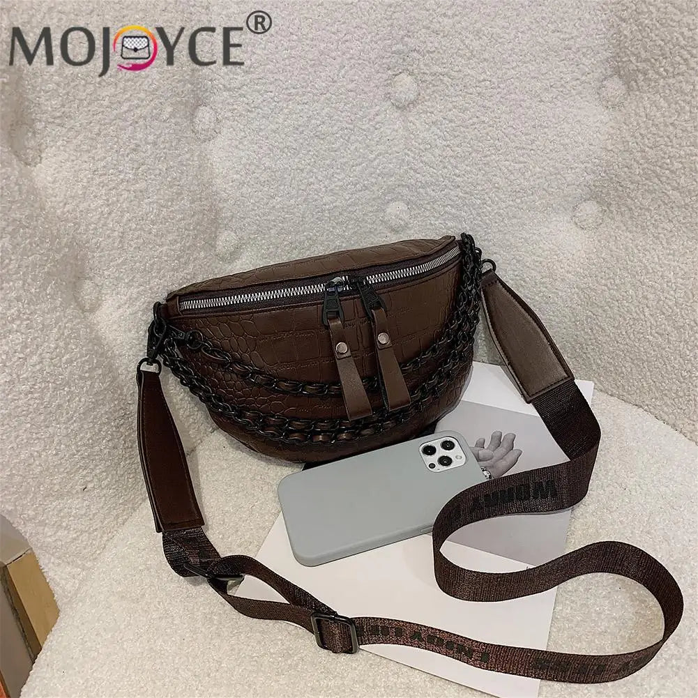 PU Pockets Belt Bag Sport Novelty Girls Waist Bags Travel Phone Anti-Theft