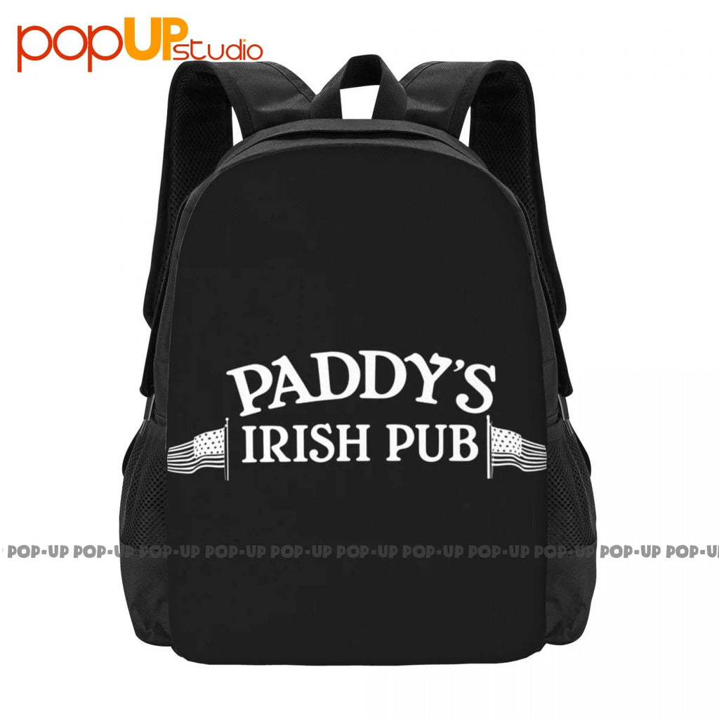 Paddy'S Irish Pub Backpack Large Capacity Vintage Gym Tote Bag