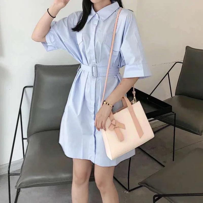 Panelled Bow Shoulder Bag Large Capacity Office Lady Handbag