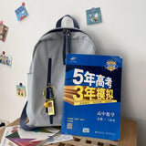 Large Capacity Backpacks Women Waterproof Students Sweet Book Canvas Bag