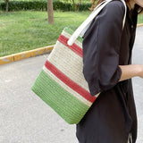 Panelled Shoulder Bags for Women Top Handle Tote Large Capacity Handbags