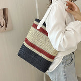 Panelled Shoulder Bags for Women Top Handle Tote Large Capacity Handbags