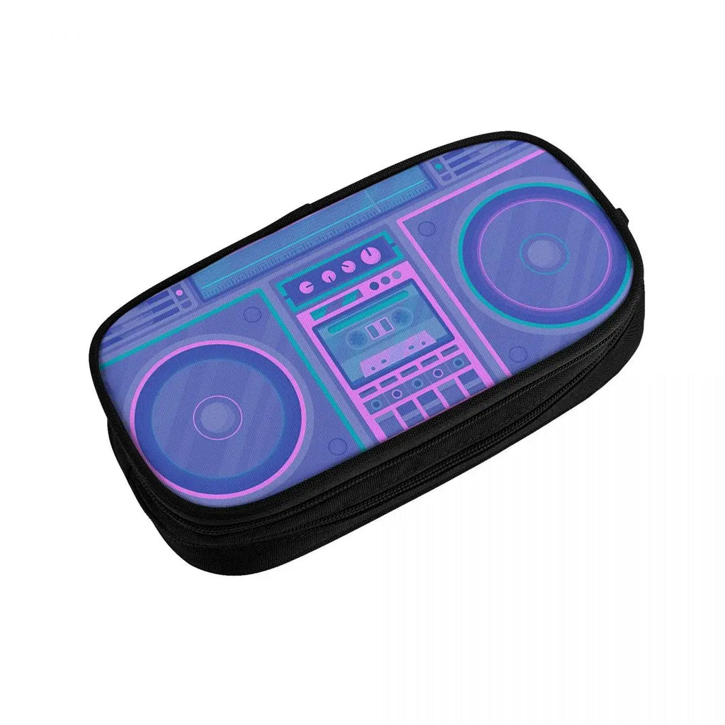 Anime Zipper Pen Bag Student Stationery Box Gift