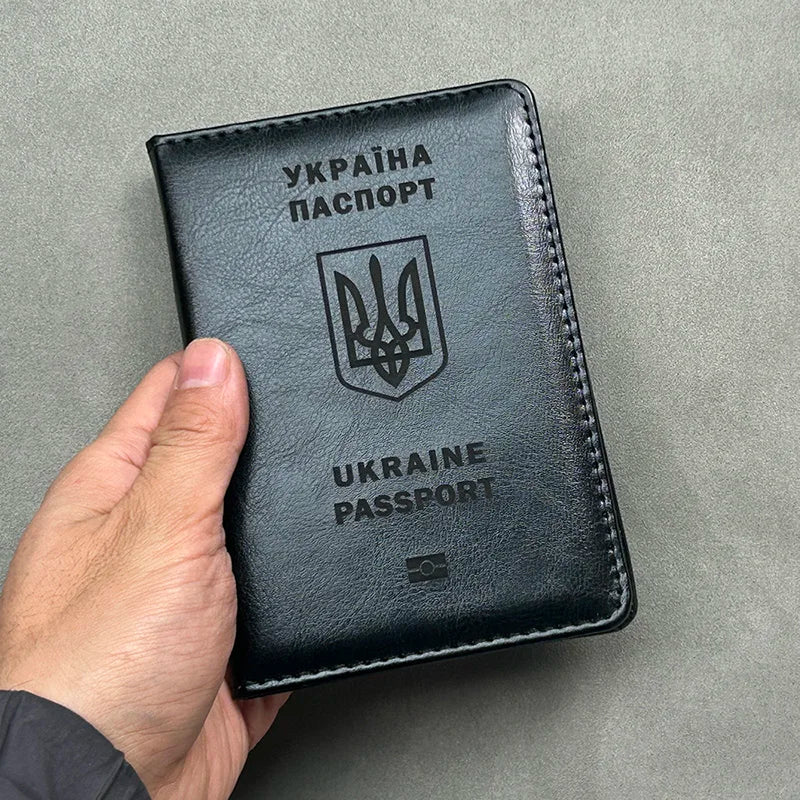 Ukraine Passport Cover Travel Wallet Girls