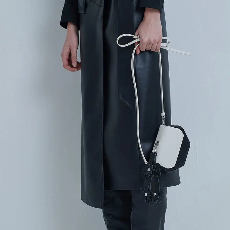 Flower Shoulder Bag Women Mini High Street Purse Handbags