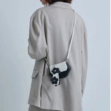 Flower Shoulder Bag Women Mini High Street Purse Handbags