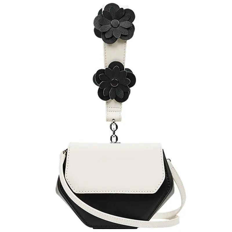 Flower Shoulder Bag Women Mini High Street Purse Handbags