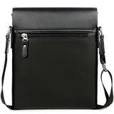 Peaker Business Men's Crossbody Shoulder Bag Handbag PU Leather Messenger Bag