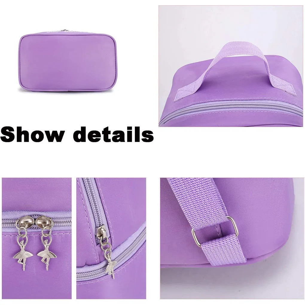 Embroidery Ballet Dance Backpack for Girl Ballerina Bag Gymnastics