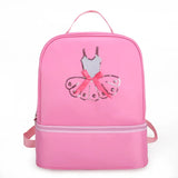 Embroidery Ballet Dance Backpack for Girl Ballerina Bag Gymnastics