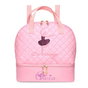 Personalised Embroidery Ballet Dance Backpack for Girls