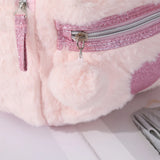 Personalised Embroidery Plush Rabbit Backpack