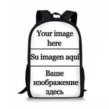 Personality Graffiti Backpack School Bag for Teenage Girls Boys