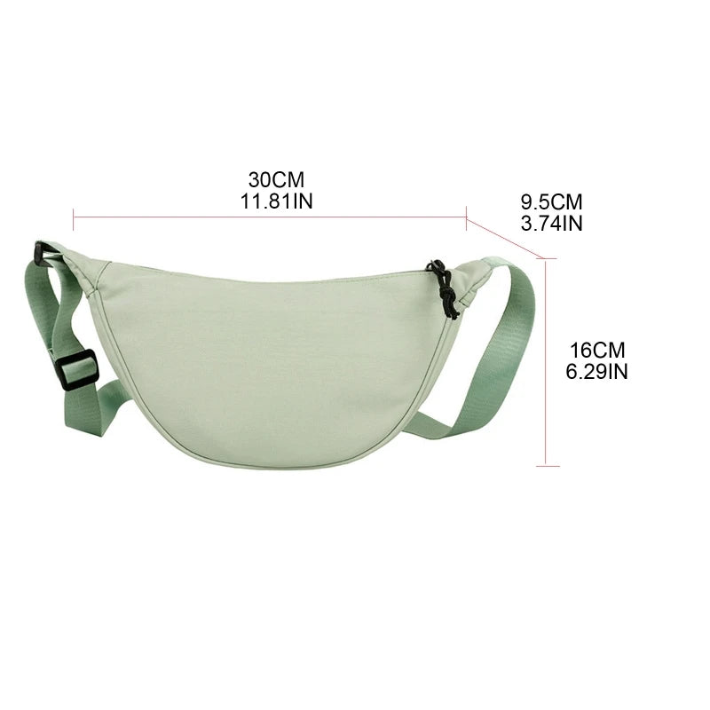 Personality Shoulder Bag Dumpling Bag Wallet Holder Crossbody Bags Handbag