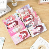 Creative Cartoon Girl Printed Long Wallet PU Leather Clutch