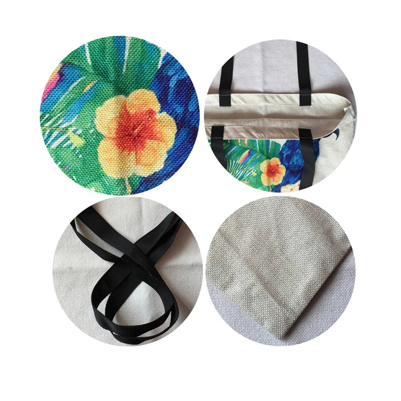 Personalized Cat Tote Bag For Women Lady Folding Reusable Shopping Bag