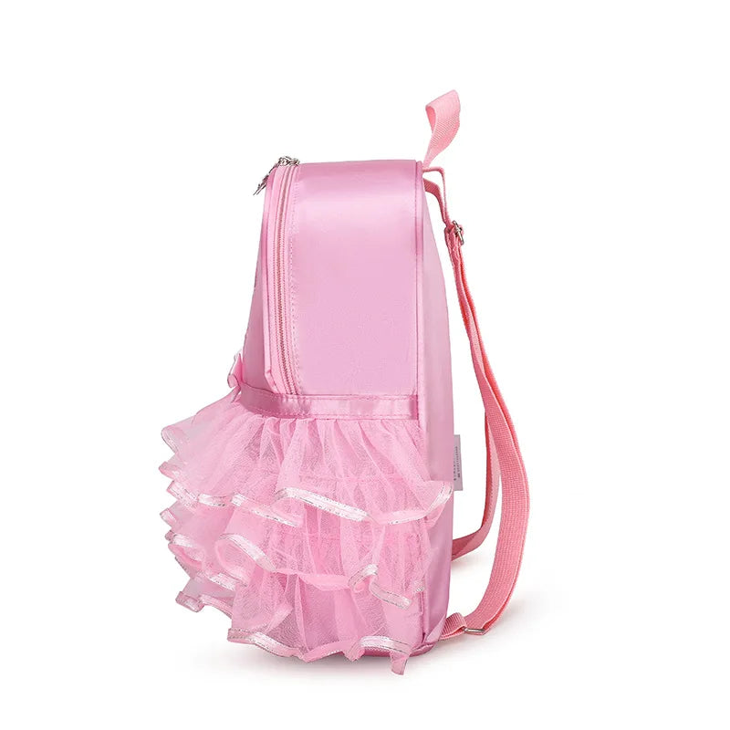 Embroidered Princess Ballerina Backpack for Toddler Girl