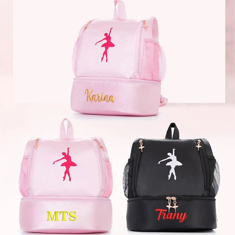 Personalized Embroidery Dance and Gym Bag