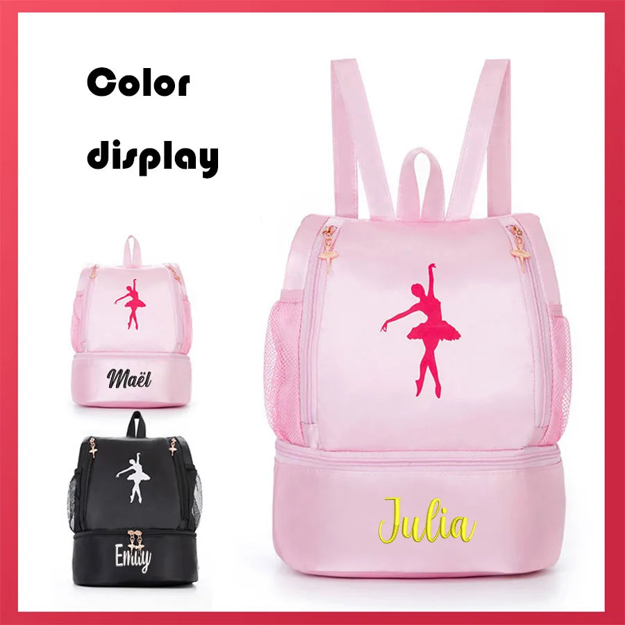Personalized Embroidery Dance and Gym Bag