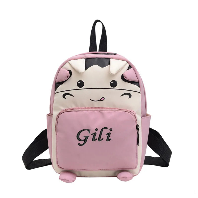 Personalized Toddler Cows Backpack Kids Mini Bag