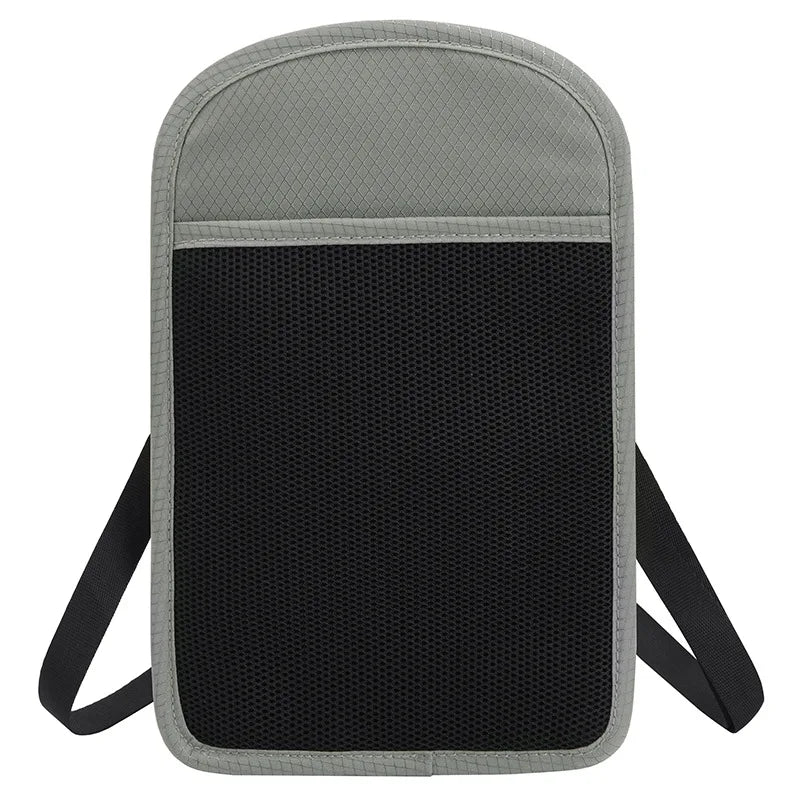 Rfid Blocking Neck Pouch Travel Wallet Organizer