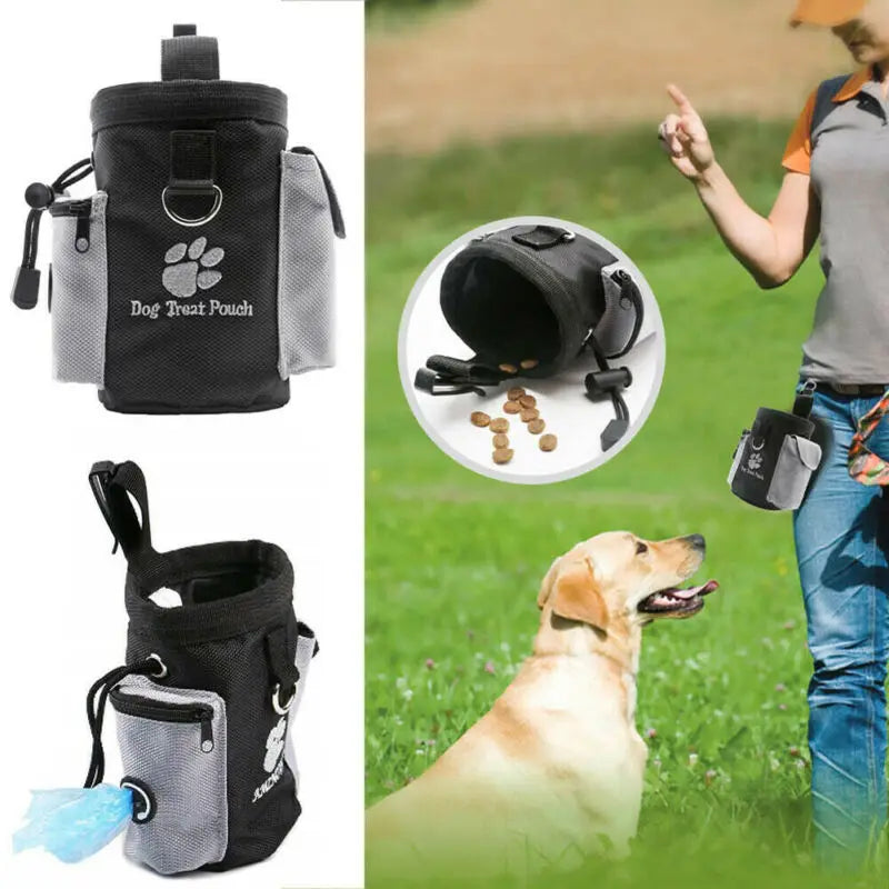 Casual Dog Feeding Bag Obedience Training Treat Pouch