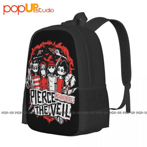 Pierce The Veil Mis Adventure Tour Backpack Large Capacity