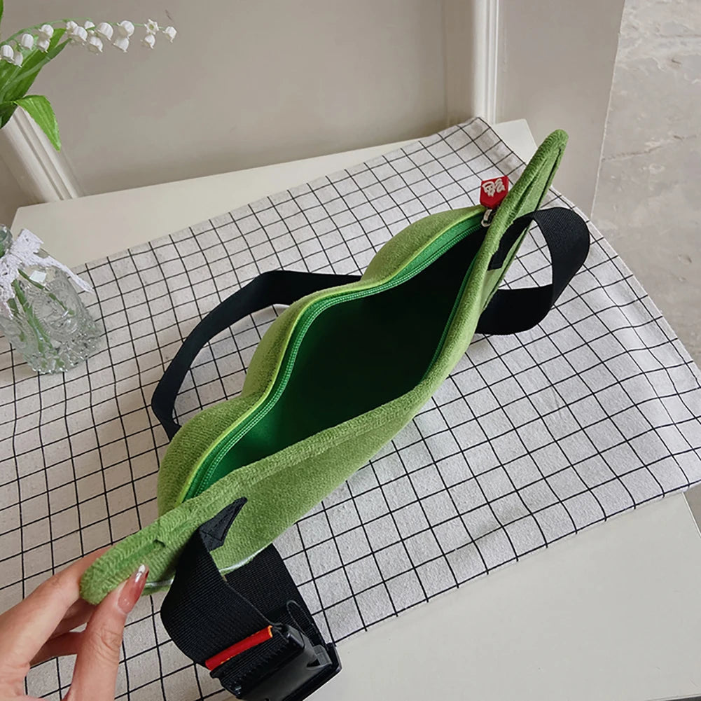 Peas Shaped Cartoon Handbag Shoulder Bag Crossbody Phone Purse