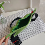 Peas Shaped Cartoon Handbag Shoulder Bag Crossbody Phone Purse