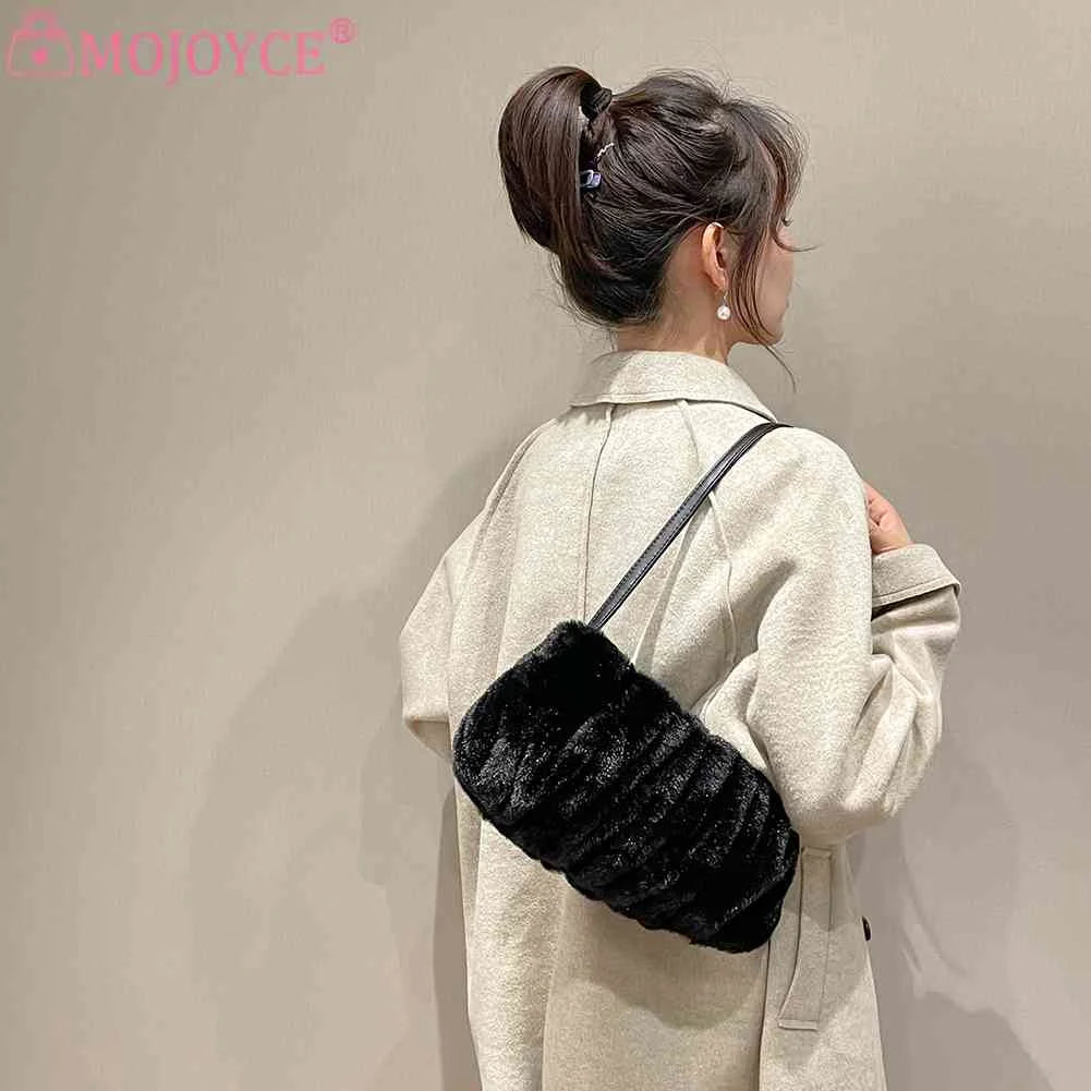 Soft Cloud Casual Warm Solid Tote Bag for Women