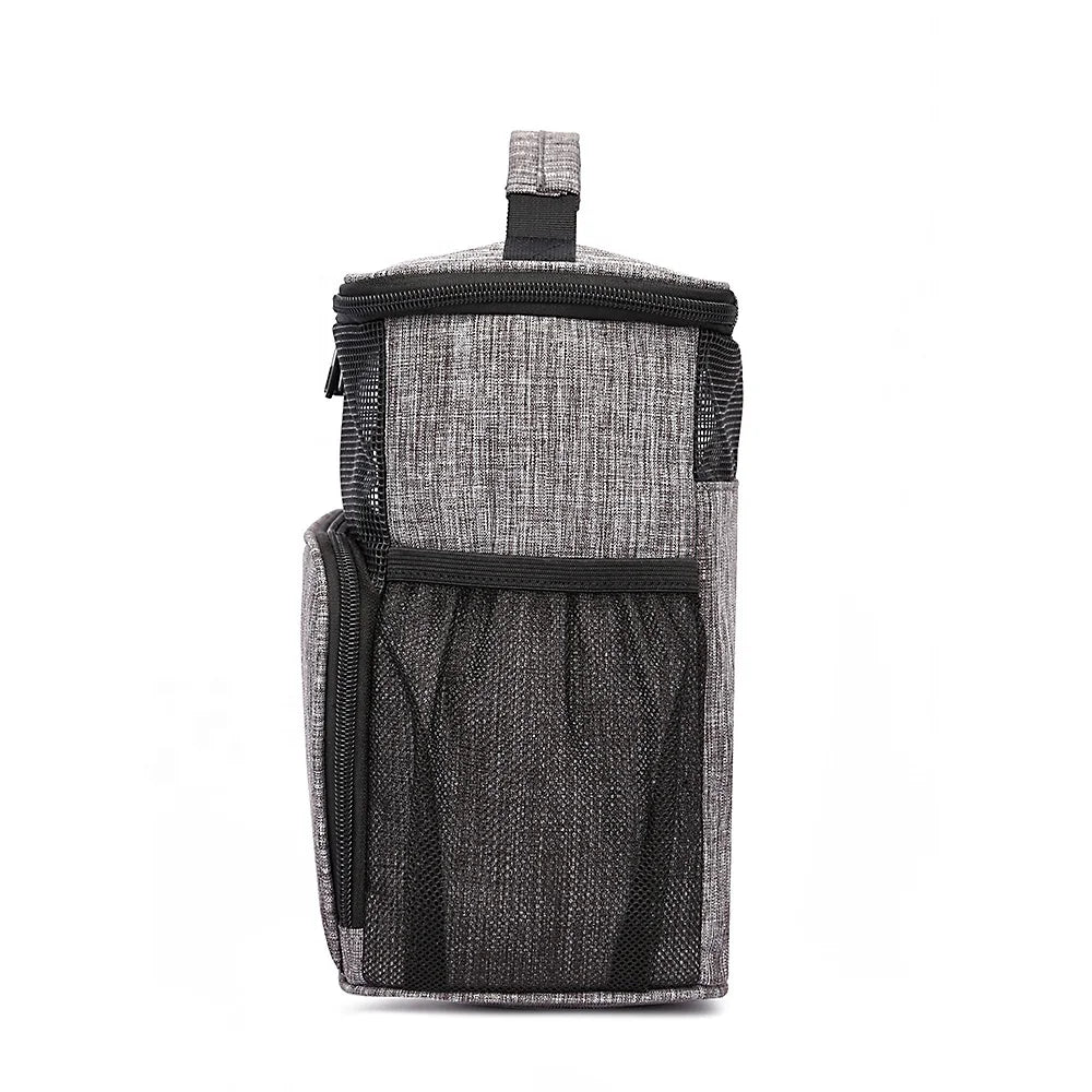 Striped Ladies Casual Cosmetic Bag
