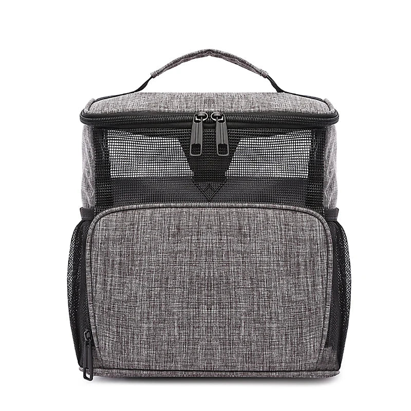 Striped Ladies Casual Cosmetic Bag