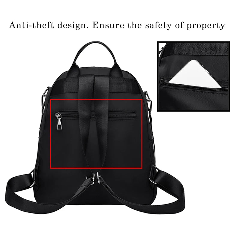 Pop It Backpack Waterproof Mini Bag All-match Shoulder Diagonal Travel Bag