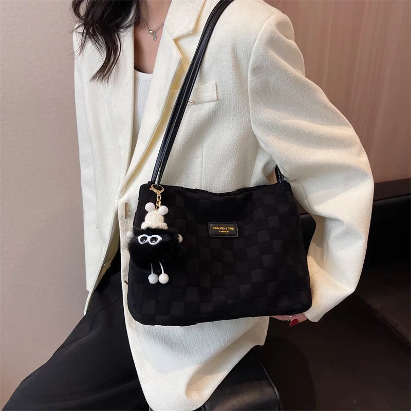 Casual Women Bag Ladies Handbag Shoulder Bag Tote Purse Bucket Bag