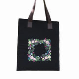 DIY Embroidery Kit Flower Shoulder Bag Cross Stitch Beginner Sewing Art Craft
