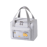 Portable Lunch Bag Thermal Insulated Cooler Bento Pouch Food Storage