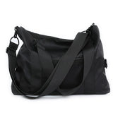 Men Travel Bag Nylon Waterproof Large Capacity Crossbody Casual Gym Shoulder Bag