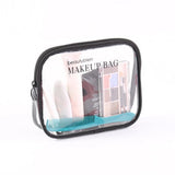 Transparent PVC Travel Cosmetic Bag Toiletry Zip Organizer