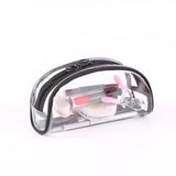 Transparent PVC Travel Cosmetic Bag Toiletry Zip Organizer
