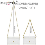 Portable Clear PVC Clutch Chain Handbag Stadium Approved Waterproof Bag