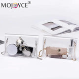 Portable Clear PVC Clutch Chain Handbag Stadium Approved Waterproof Bag