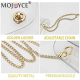 Portable Clear PVC Clutch Chain Handbag Stadium Approved Waterproof Bag