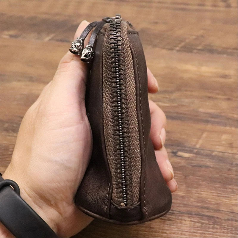 Vintage Leather Keybag Holder Car Key Case