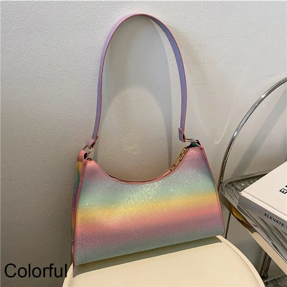 Women Sequin Shoulder Bag Handbags Waist Bag